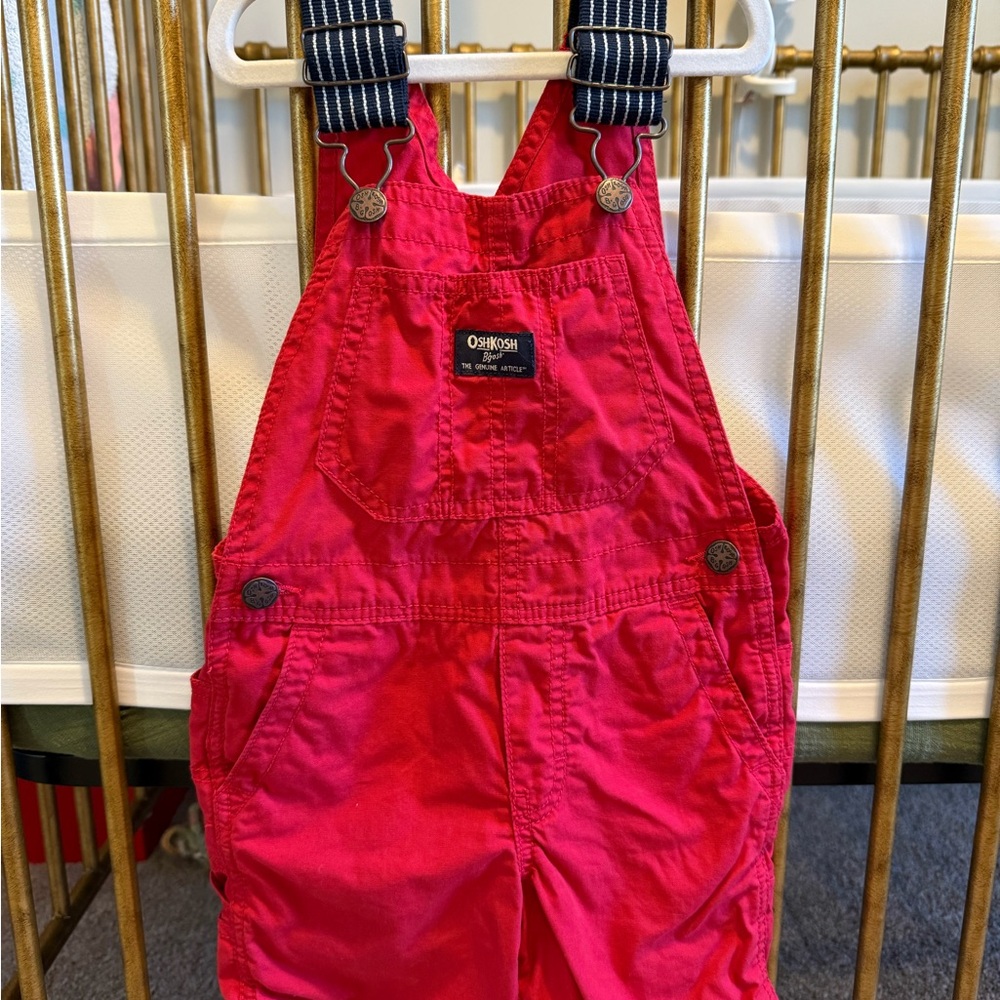 OshKosh B'gosh Red Kids Overalls